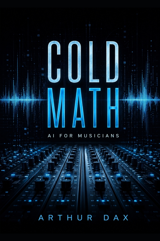 Cold Math: AI for Musicians: Commandeer the Spotify algorithm. This aggressive AI Music Production blueprint bypasses labels to force explosive Indepe cover