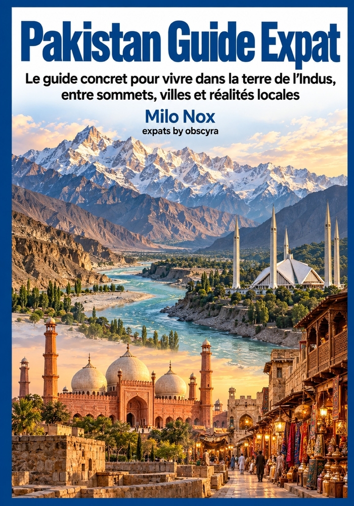 Pakistan Guide Expat: Le guide concret pour vivre dans la terre de l'Indus, entre sommets, villes et réalités locales cover