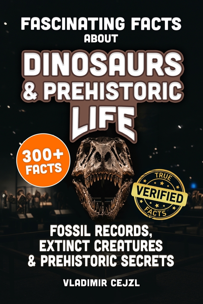 Fascinating Facts About Dinosaurs & Prehistoric Life: Fossil Records, Lost Giants, Ice Age Beasts & Extinct Creatures, With Verified References cover