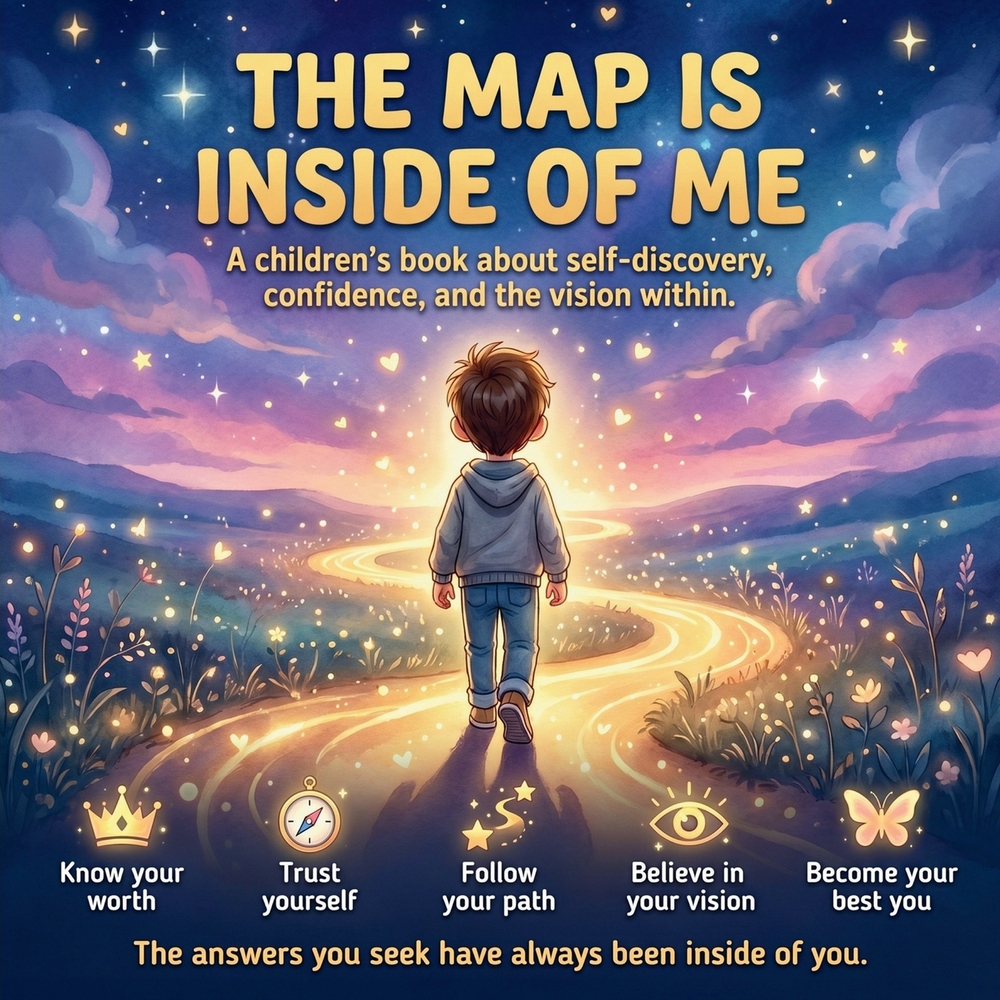The Map Is Inside of Me: A Children's Guide to Emotional Intelligence, Self-Regulation, and Creating the Life You Choose. cover