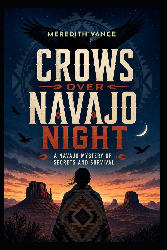 Crows Over Navajo Night: A Gripping Native American Mystery Thriller cover