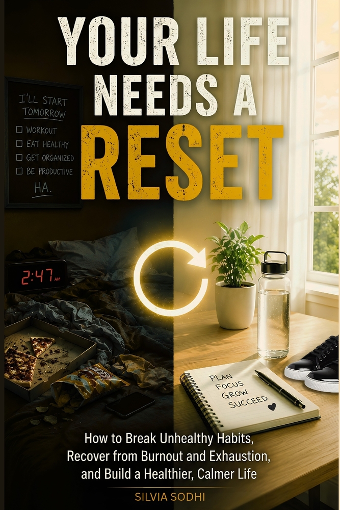 Your Life Needs a Reset: How to Break Unhealthy Habits, Recover from Burnout and Exhaustion, and Build a Healthier, Calmer Life. cover