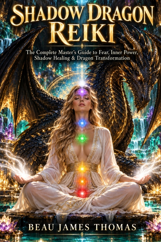 Shadow Dragon Reiki: The Complete Master's Guide To The Forbidden Rituals of Shadow Alchemy, Kundalini Fire & Activating the Dragon Chakra cover