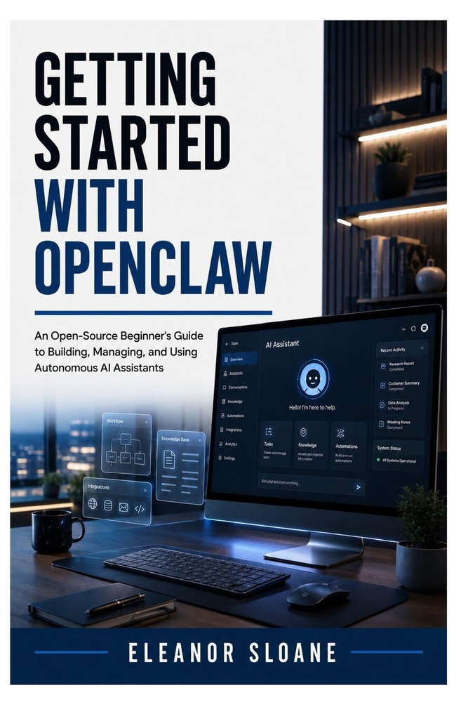 Getting Started with OpenClaw: An Open-Source Beginner's Guide to Building, Managing, and Using Autonomous AI Assistants cover