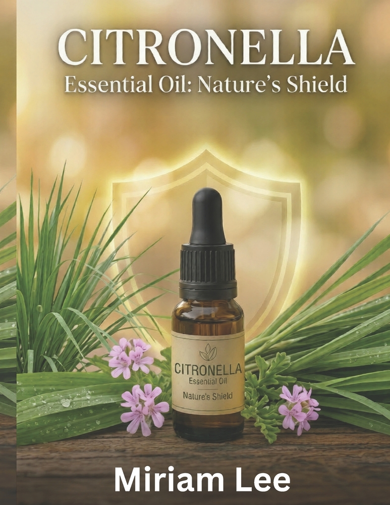 Citronella Essential Oil: NATURE'S SHIELD: A Complete Guide to Benefits, Usage & Blending cover