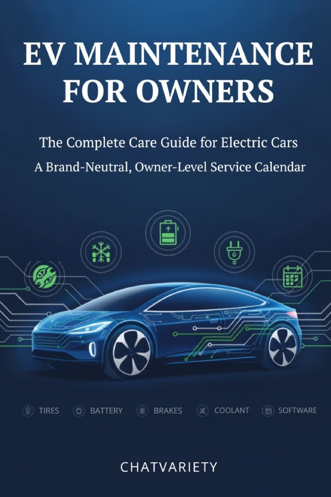 EV Maintenance for Owners: The Complete Care Guide for Electric Cars - A Brand-Neutral, Owner-Level Service Calendar cover