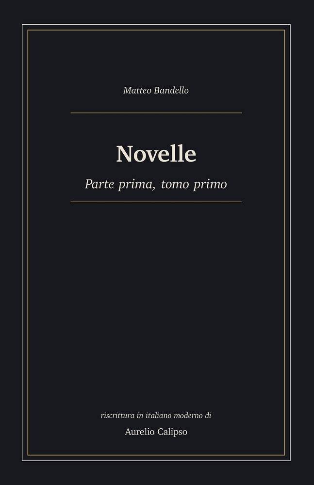 Novelle: Parte seconda, tomo secondo. Riscrittura in italiano moderno cover