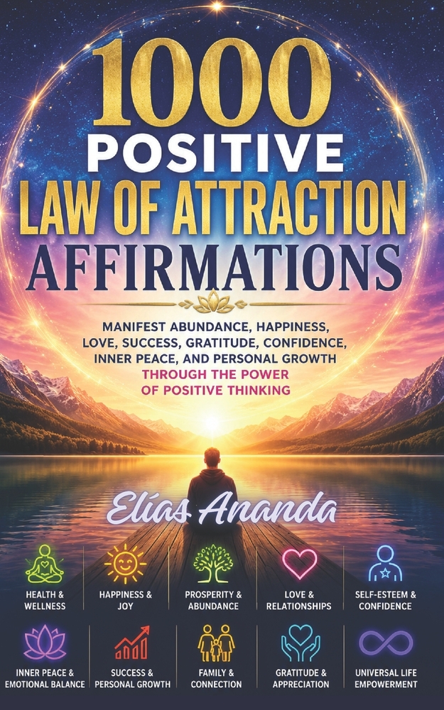 1000 Positive Law of Attraction Affirmations: Revised and Expanded Edition cover