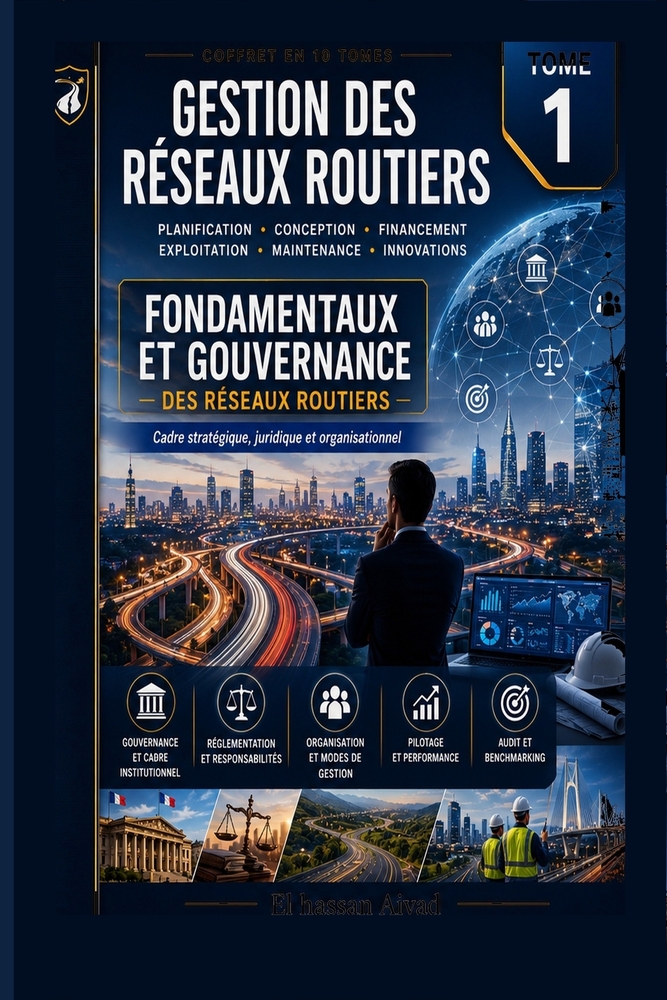 Fondamentaux et Gouvernance des Réseaux Routiers: Vision stratégique, gouvernance, politiques publiques et gestion patrimoniale des infrastructures ro cover