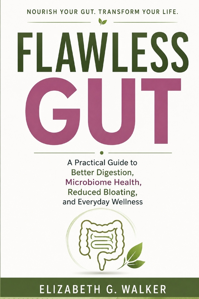 Flawless Gut: A Practical Guide to Better Digestion, Microbiome Health, Reduced Bloating, and Everyday Wellness cover