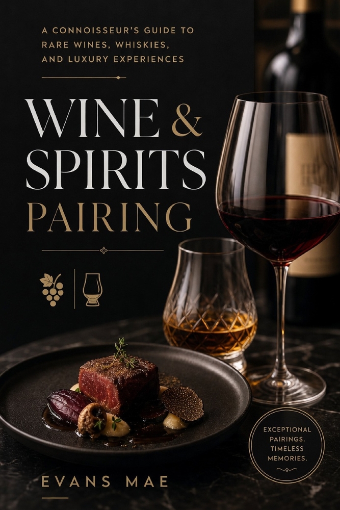Wine & Spirits Pairing: A Connoisseur's Guide to Rare Wines, Whiskies, and Luxury Experiences cover