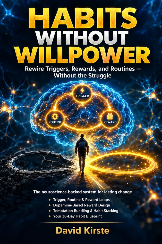 Habits Without Willpower: Use Habit Loops, Environment Design, and Micro-Habits to Build Routines That Stick - No Discipline, No Self-Battles, No Rela cover