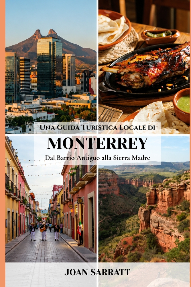 Una Guida Turistica Locale di Monterrey: Dal Barrio Antiguo alla Sierra Madre cover