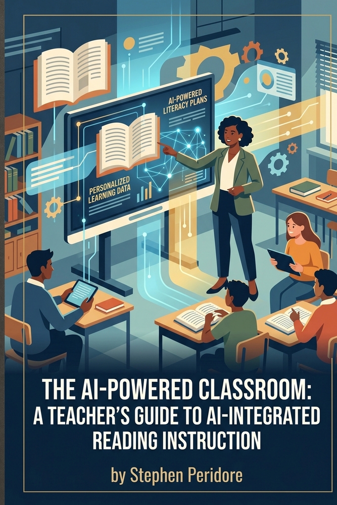 The AI-Powered Classroom: A Teacher's Guide to AI-Integrated Reading Instruction cover