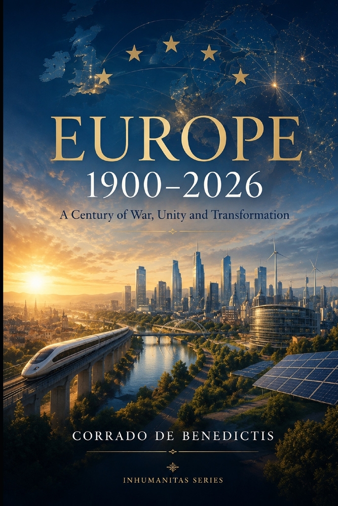 Europe 1900-2026: A Century of War, Unity and Transformation. cover