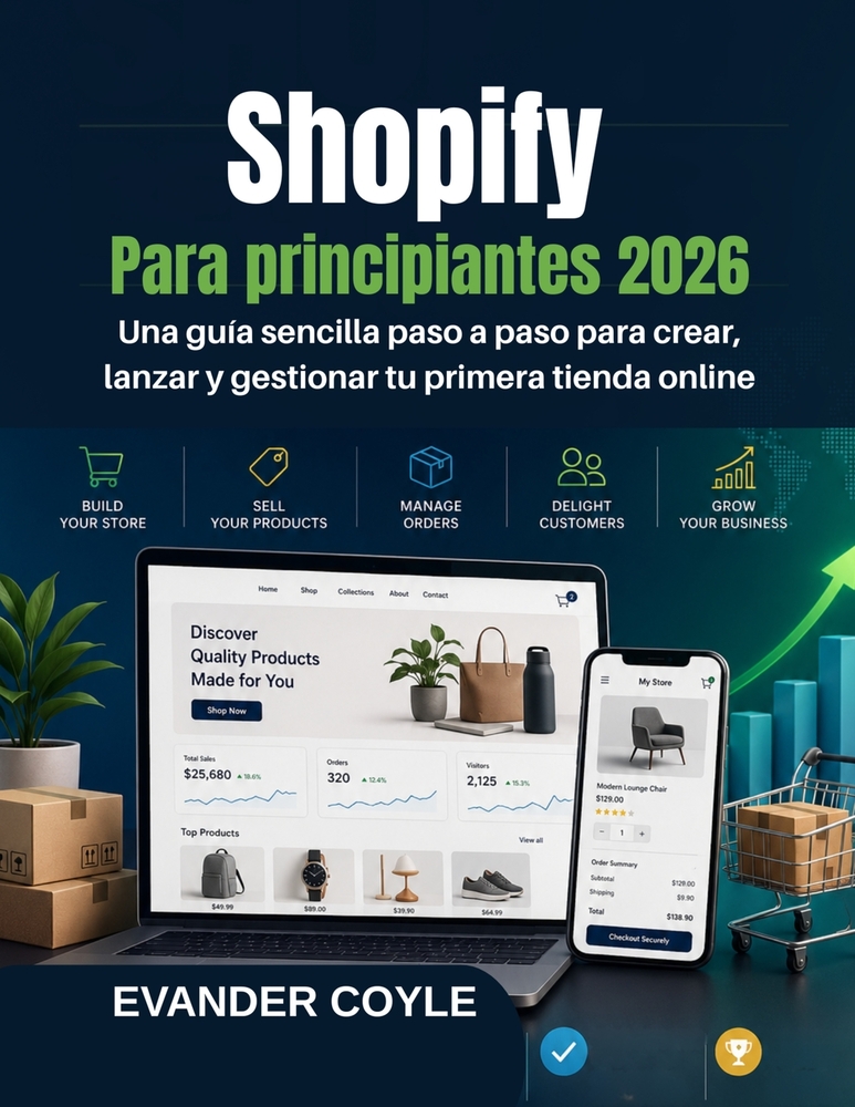 shopify Para principiantes 2026 cover
