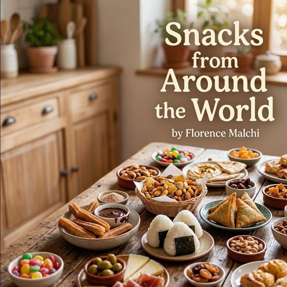 Snacks from Around the World: Easy Global Recipes for Casual Bites, Appetizers, and Savory Finger Foods cover