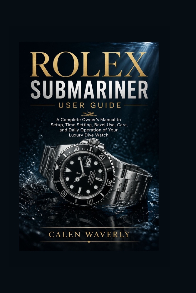 Rolex Submariner user guide: A Complete Owner's Manual to Setup, Time Setting, Bezel Use, Care, and Daily Operation of Your Luxury Dive Watch cover