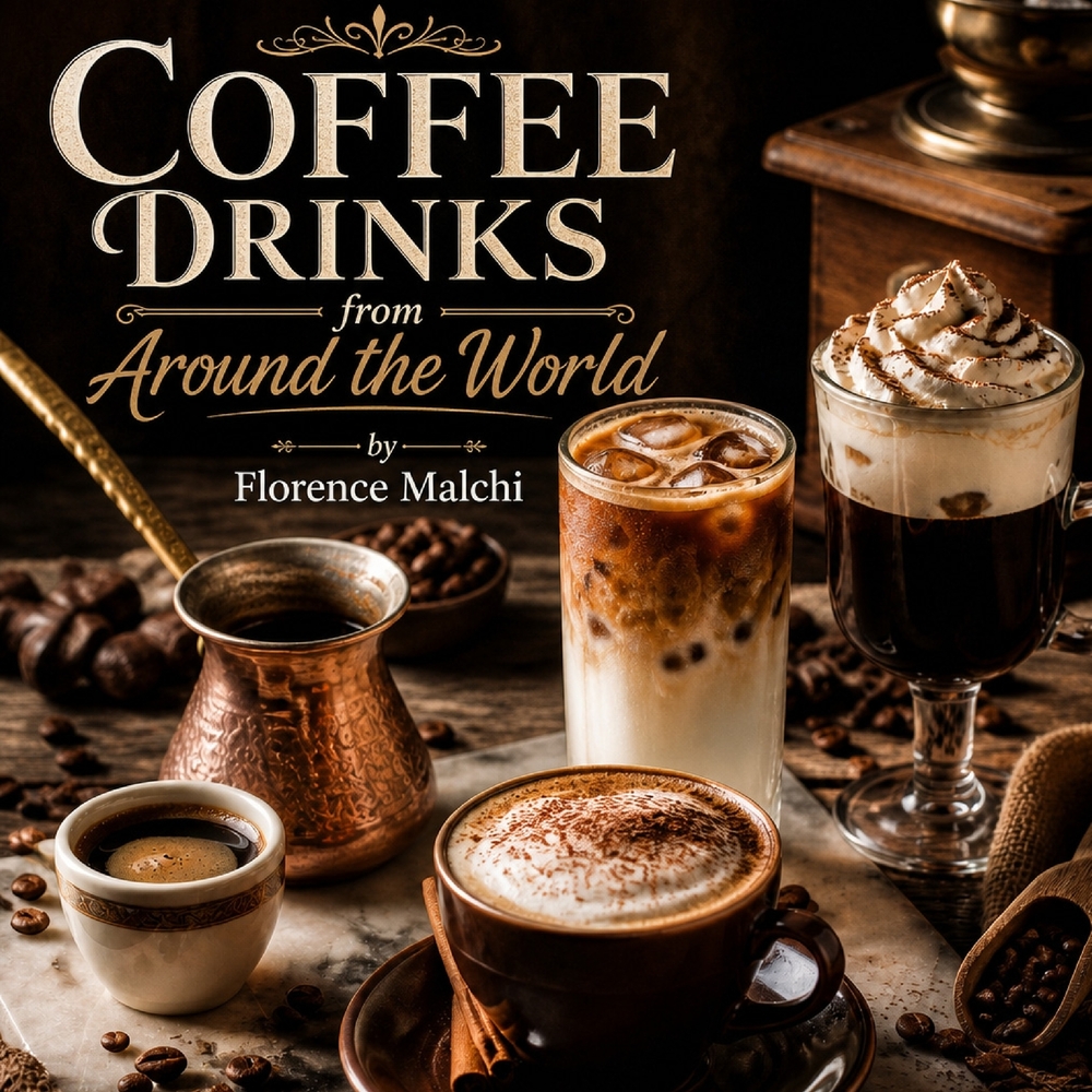 Coffee Drinks from Around the World: Traditional Recipes and Home Brewing Techniques for Global Coffee Culture cover