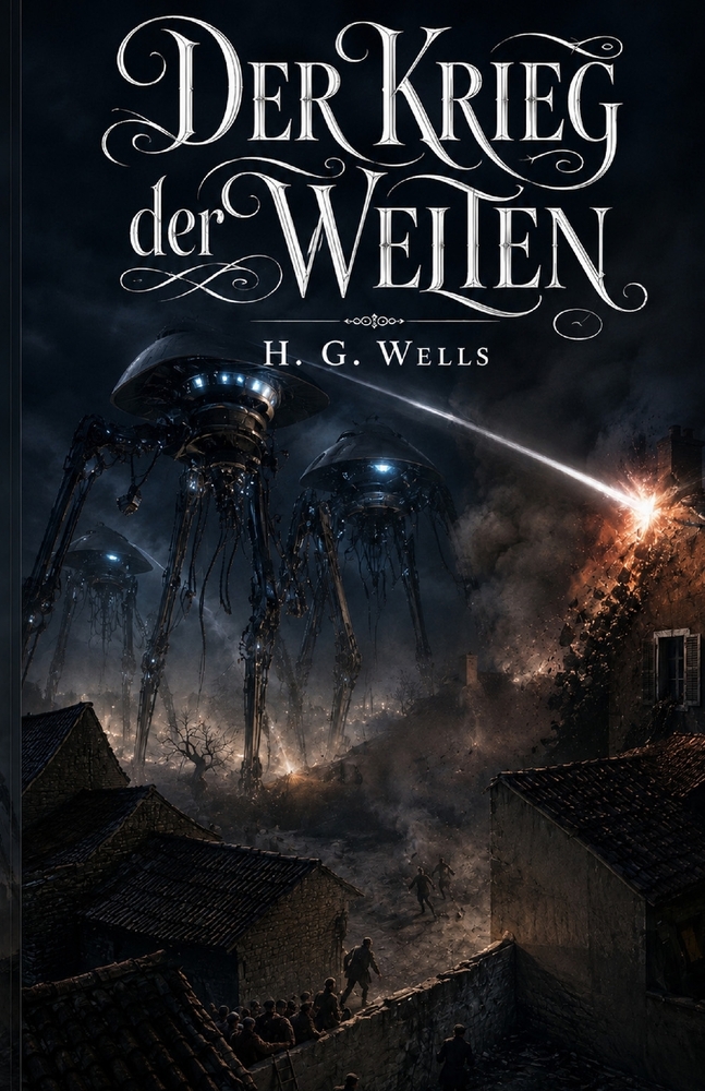 Der Krieg der Welten: Illustrierte Neuausgabe mit Karte, Nachwort und Glossar cover