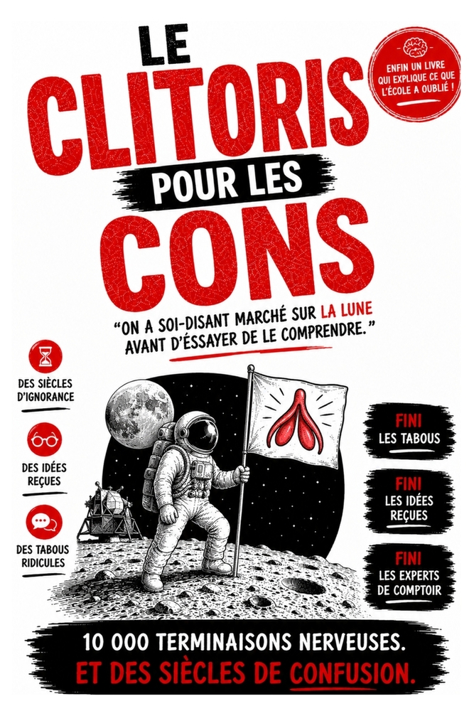 Le Clitoris Pour Les Cons: On a soi-disant marché sur la Lune avant d'essayer de le comprendre cover