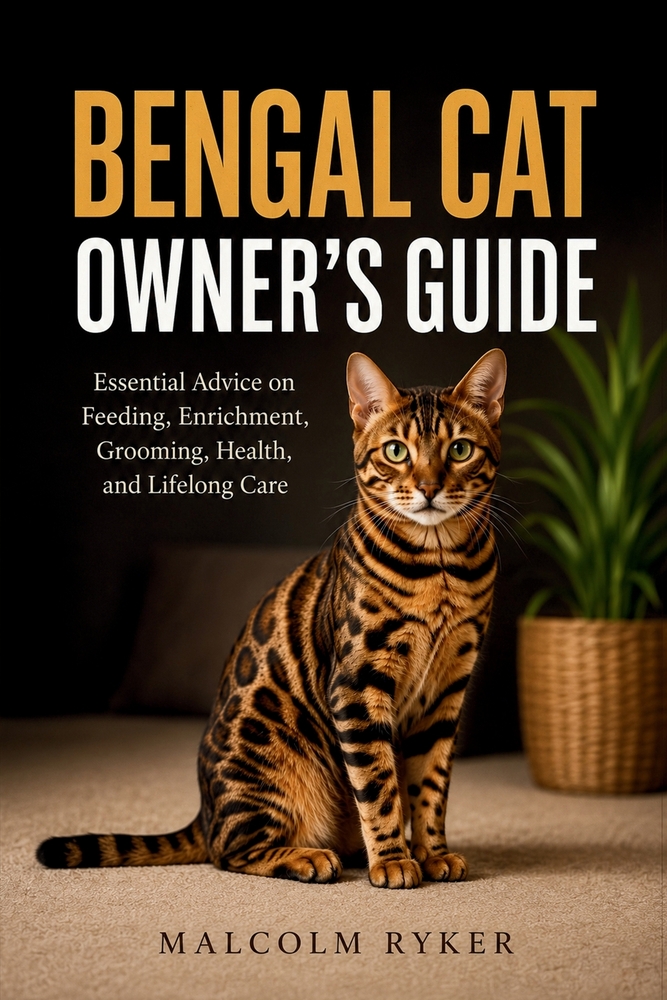 Bengal Cat Owner's Guide: Essential Advice on Feeding, Enrichment, Grooming, Health, and Lifelong Care cover