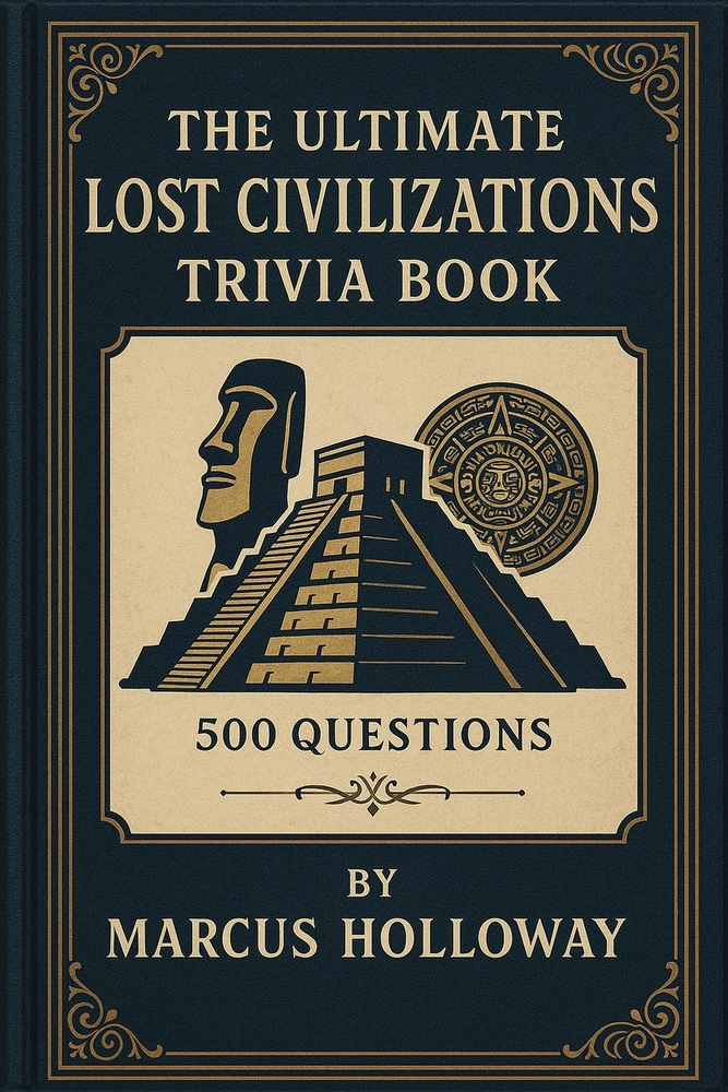 The Ultimate Lost Civilizations Trivia Book: 500 Questions on the Maya, Aztecs, Inca, Indus Valley, and the Vanished Cultures of Our Past cover