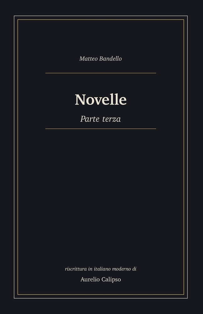 Novelle: Parte seconda, tomo secondo. Riscrittura in italiano moderno cover