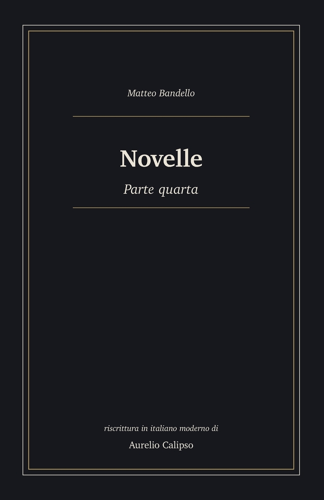 Novelle: Parte seconda, tomo secondo. Riscrittura in italiano moderno cover