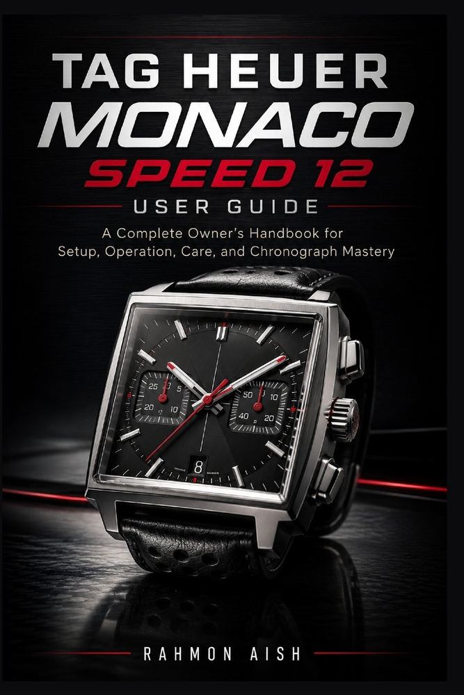 TAG Heuer Monaco Speed 12 User Guide: A Complete Owner's Handbook for Setup, Operation, Care, and Chronograph Mastery cover