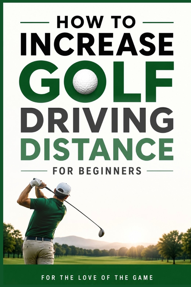 How to Increase Golf Driving Distance for Beginners: Simple Swing Techniques, Strength Exercises, and Practice Drills to Hit the Ball Farther cover