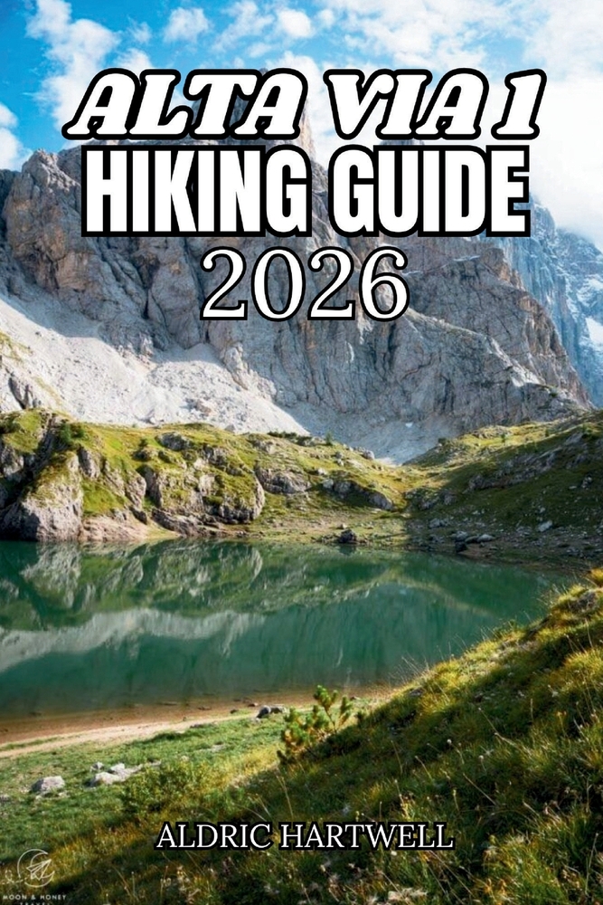 Alta Via 1 Hiking Guide 2026: The Complete Dolomites Hut-to-Hut Trek with Hidden Gems, Itineraries & Rifugio Wisdom. cover