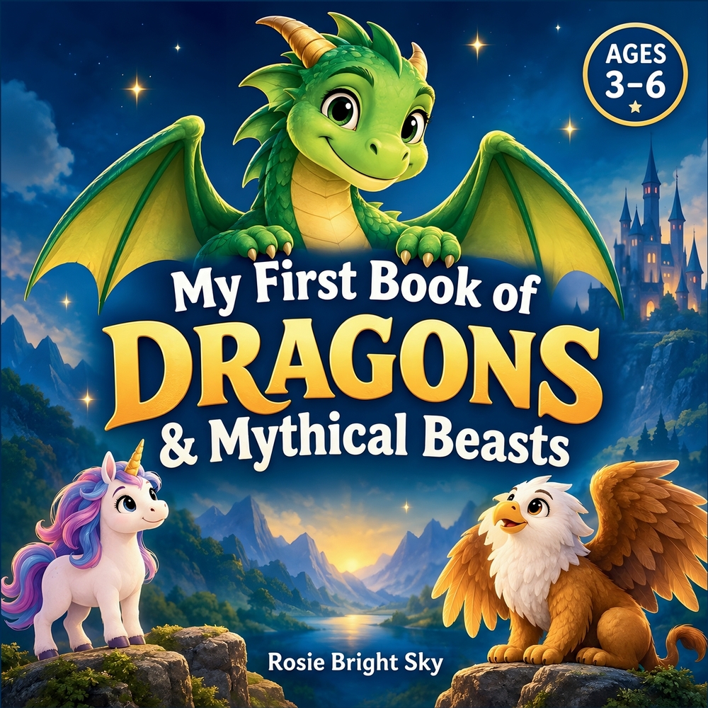 My First Book of Dragons & Mythical Beasts (Ages 3-6) cover