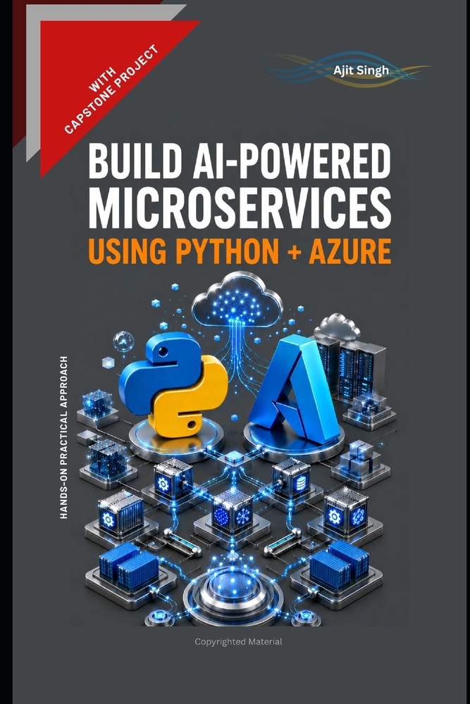 Build AI-Powered Microservices using Python + Azure cover