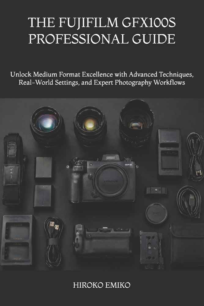 The Fujifilm Gfx100s Professional Guide: Unlock Medium Format Excellence with Advanced Techniques, Real-World Settings, and Expert Photography Workflo cover