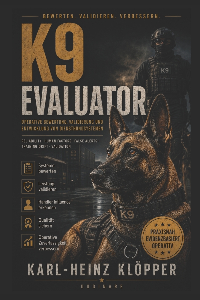 K9 Evaluator: Bewertung und Zertifizierung operativer Diensthunde cover