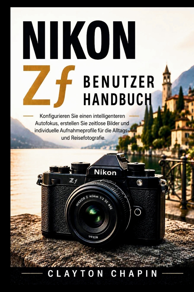 Nikon Zf Benutzerhandbuch: Konfigurieren Sie einen intelligenteren Autofokus, erstellen Sie zeitlose Bilder und individuelle Aufnahmeprofile für die A cover