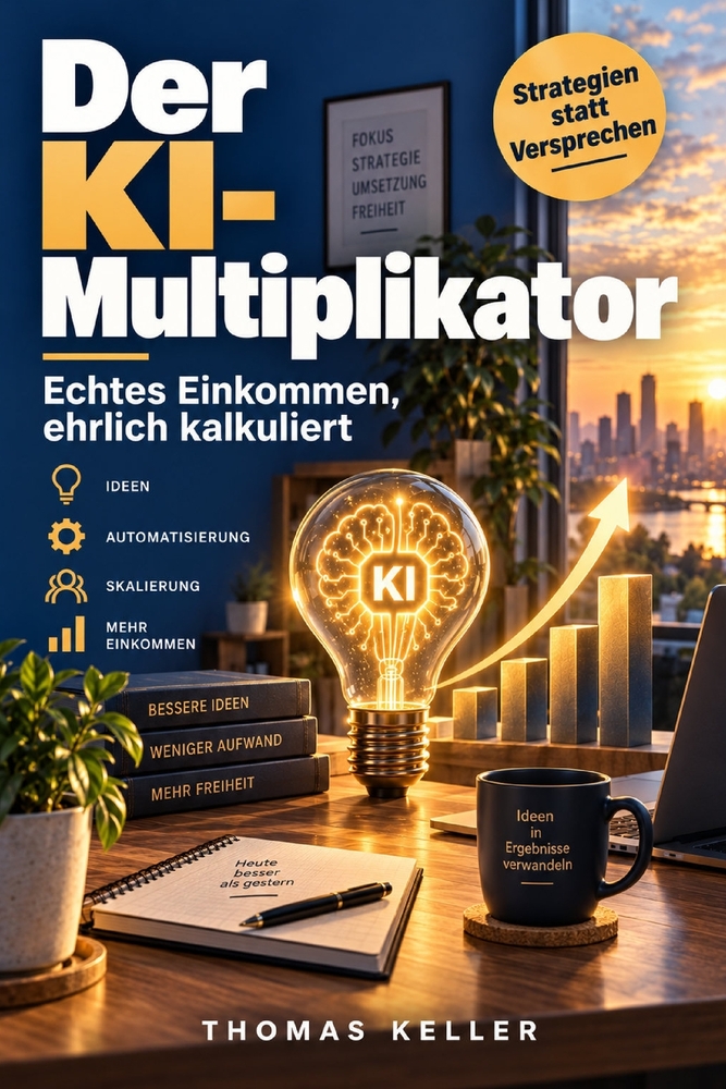 Der KI-Multiplikator: Professionelle Strategien für echtes Einkommen mit künstlicher Intelligenz im Jahr 2026 cover