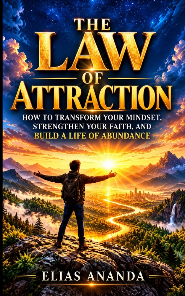 The Law of Attraction: How to Transform Your Mindset, Strengthen Your Faith, and Build a Life of Abundance cover