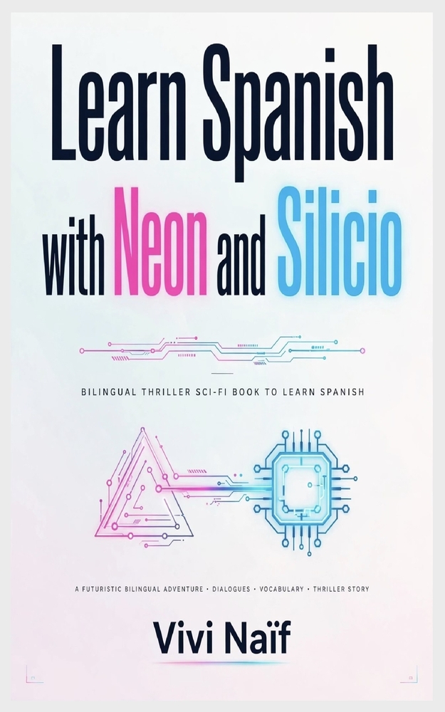 Neon and Silicon/Neón y Silicio: Bilingual format Spanish/English for languages students cover