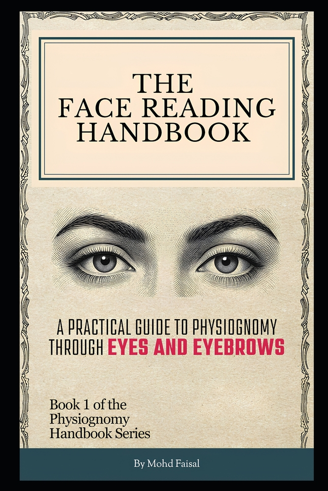 The Face Reading Handbook: A Practical Guide to Physiognomy Through Eyes and Eyebrows cover
