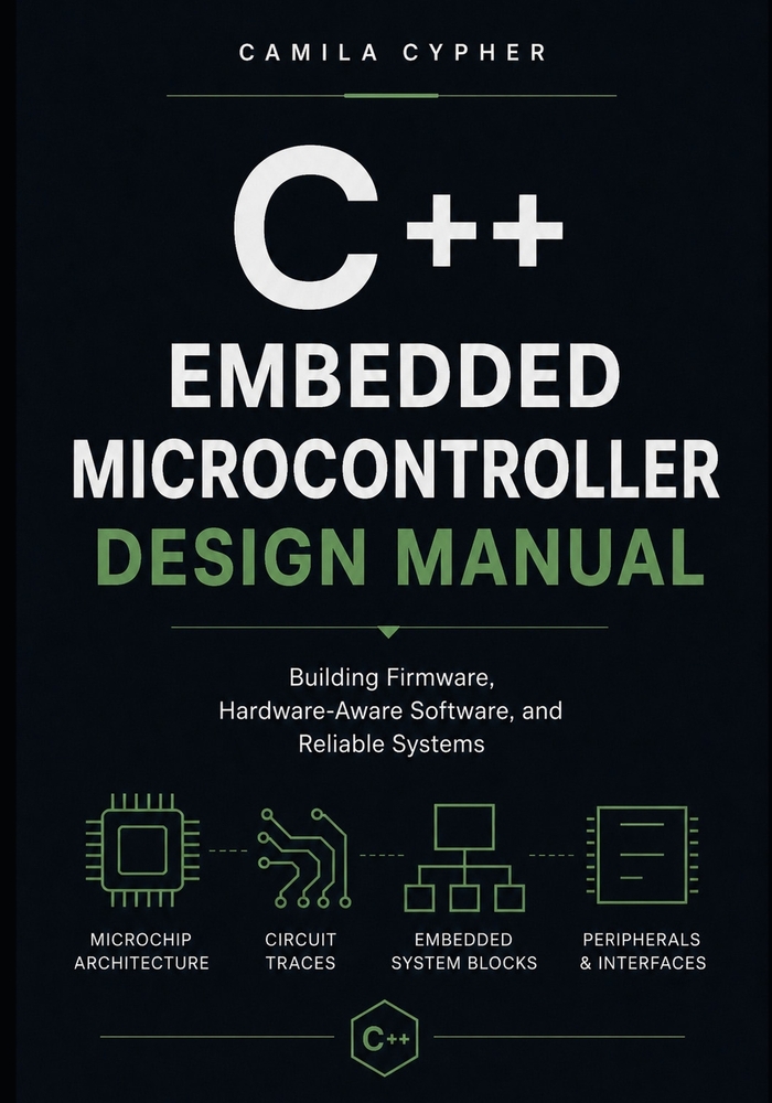 Embedded C++ Microcontroller Design Manual: Building Firmware, Hardware-Aware Software, and Reliable Systems cover
