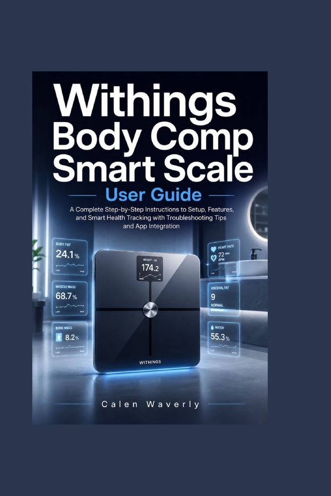 Withings Body Comp Smart Scale User Guide: A Complete Step-by-Step Instructions to Setup, Features, and Smart Health Tracking with Troubleshooting Tip cover