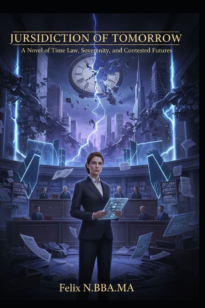 Jurisdiction of Tomorrow: A Novel of Time Law, Sovereignty, and Contested Futures cover