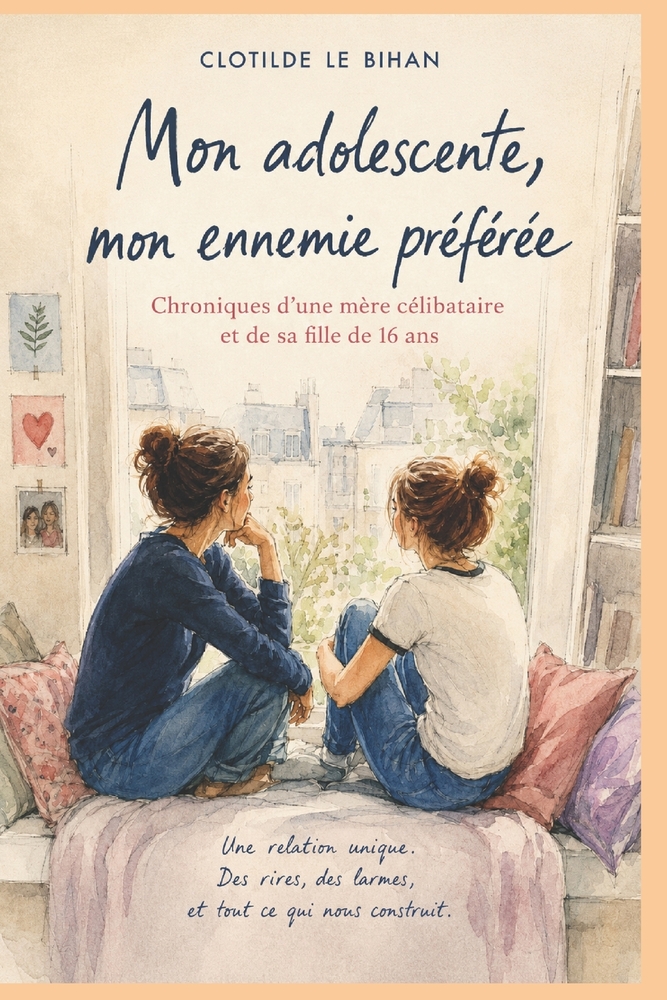 Mon adolescente, mon ennemie préférée: Chroniques tendres et drôles d'une mère célibataire et de sa fille presque adulte cover