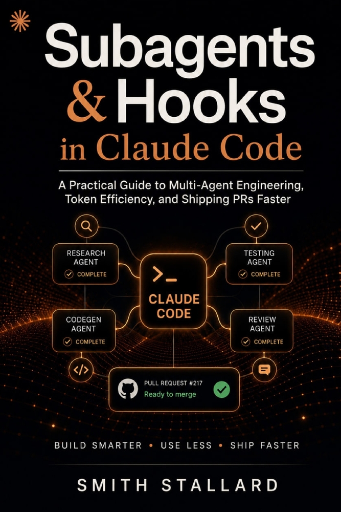 Subagents & Hooks in Claude Code: A Practical Guide to Multi-Agent Engineering, Token Efficiency, and Shipping PRs Faster cover