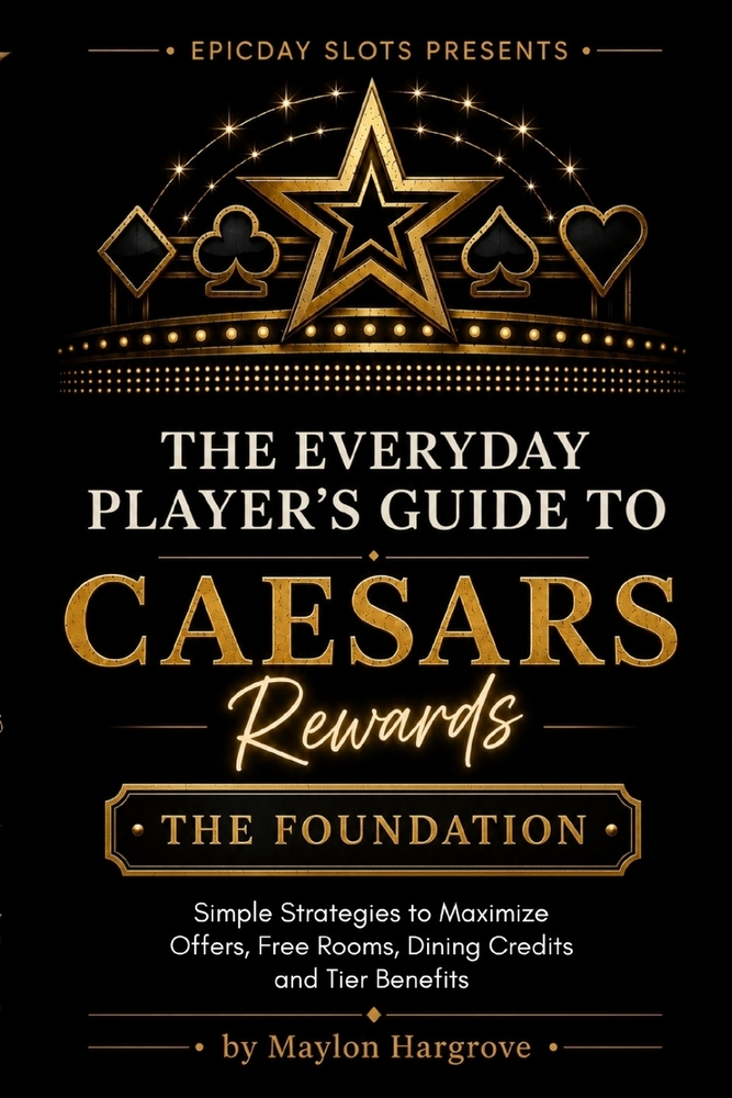 The Everyday Player's Guide To Caesars Rewards: The Foundation: Simple Strategies to Maximize Offers, Free Rooms, Dining Credits, and Tier Benefits cover