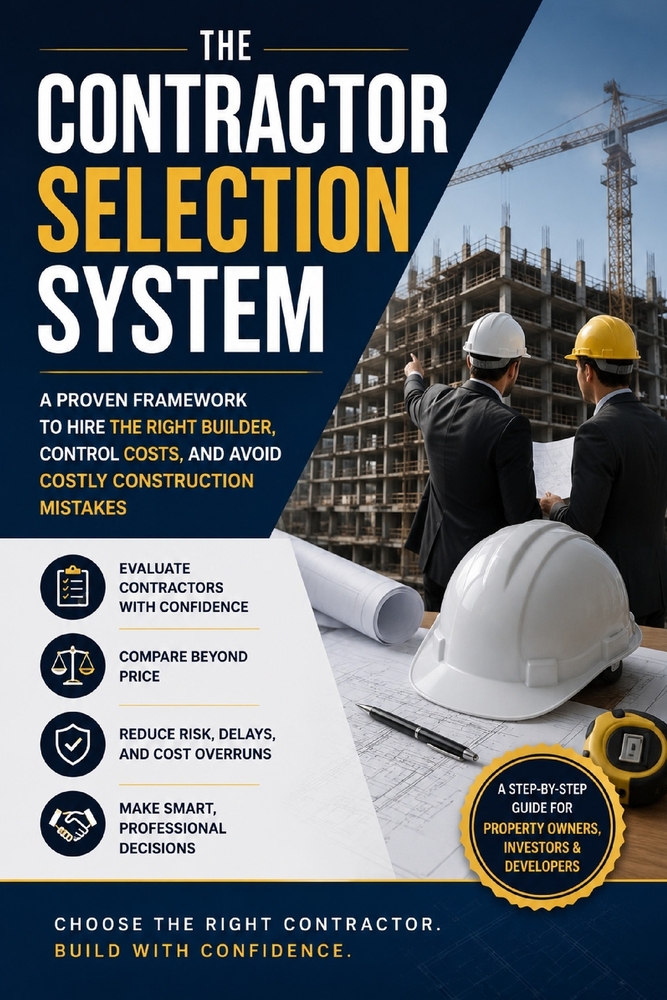 The Contractor Selection System: A Proven Framework for Hiring the Right Builder and Avoiding Costly Construction Mistakes cover