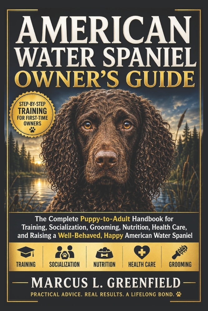 American Water Spaniel Owner's Guide: The Complete Puppy-to-Adult Handbook for Training, Socialization, Grooming, Nutrition, Health Care, and Raising cover