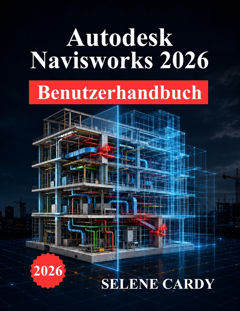 Autodesk Navisworks 2026 Benutzerhandbuch: Ein vollständiges Handbuch für BIMKoordination, Kollisionsprüfung, 4D-Simulation und Workflow-Optimierung cover